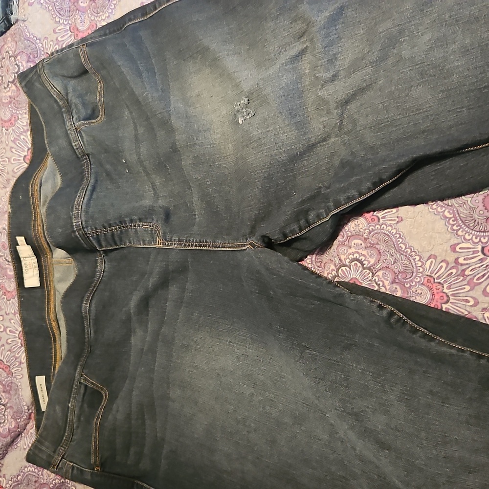 Torrid Relaxed Fit Jeans in Deep Blue Size 5Tall